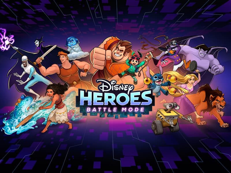 Disney Heroes: Battle Mode promotional artwork